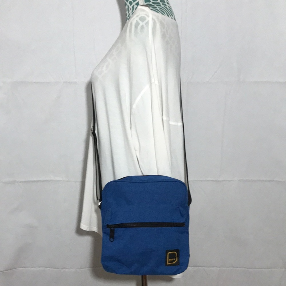 Bench Brand Blue and Black Crossbody Messenger Bag Purse